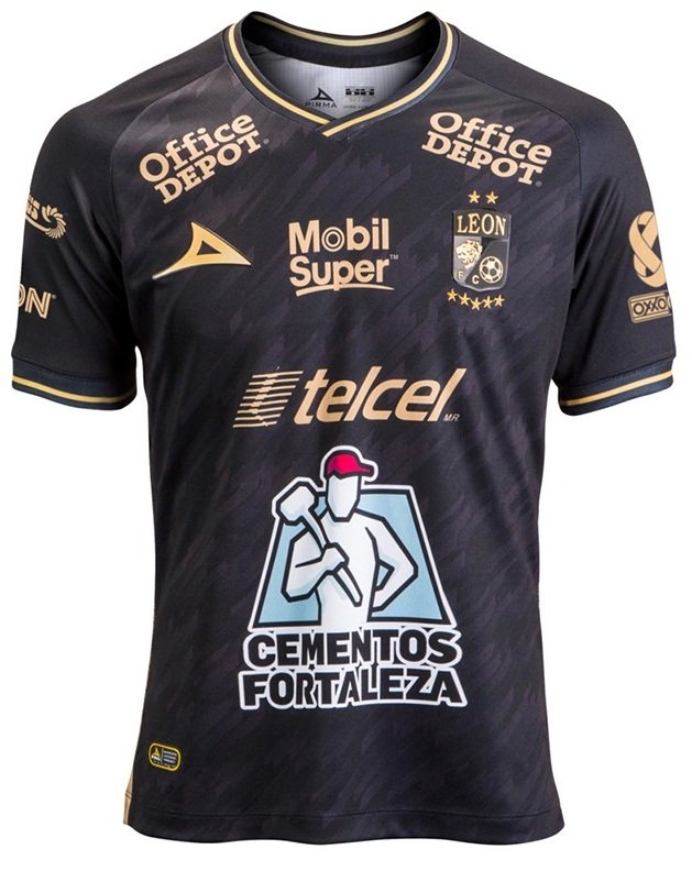 Camisa oficial Pirma Club Leon 2020 2021 II Jogador